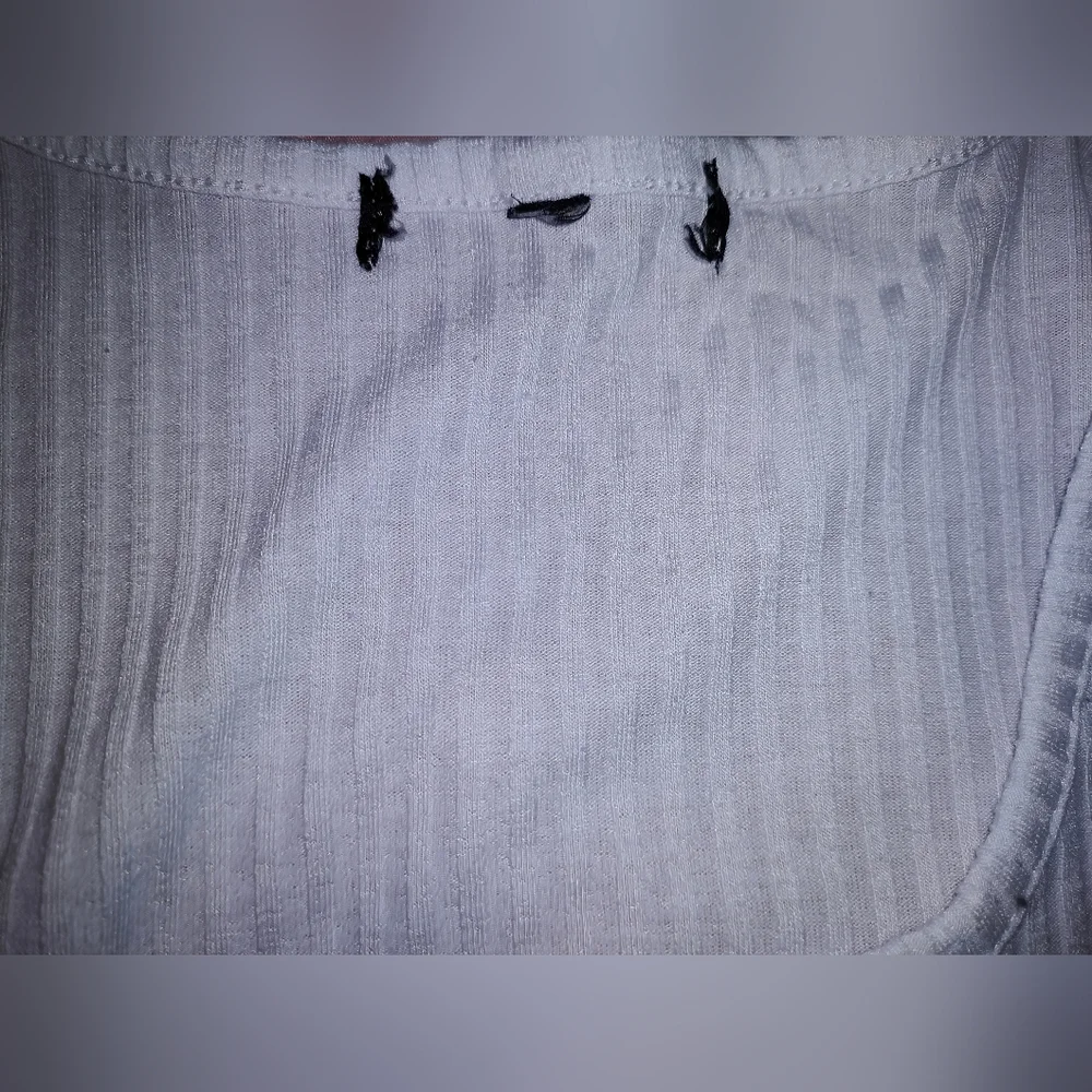 Short Sleeved White Shirt - Picture 5 of 6